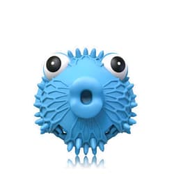 Shumeishop Dog Toys for Aggressive Chewing, Large Medium-Sized Dog Tooth Grinding Toy, Sturdy Dog Squeak Toy, Soothe Dog Anxiety, Natural Rubber, Milk Flavor Clean Teeth Puzzle, Slow Food Dog Toy