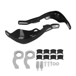 WORLDMOTOP 7/8'' and 1 1/8'' Handlebar Hand Brush Guard Motorcycle Hand Guards Accessories Dirt Bike Handguards Universal for Motocross Supermoto Racing Bike Snowmobile ATV Enduro Pit Bike MX Off Road