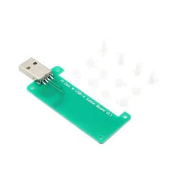 CHICHIYANG USB-A Addon Board USB Connector U Disk Transmitter for Raspberry Pi Zero/Zero W Board Accessories