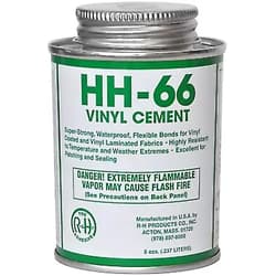 HH-66 PVC Vinyl Cement RHA-HH66-8OZ-1PK-C Vinyl Cement, 2020 Version, Grey
