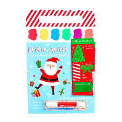 Mud Pie Children Blue Xmas Watercolor Book; 12 1/2
