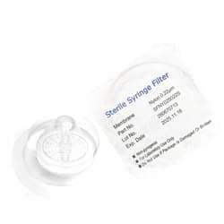 Biomed Scientific Sterile Syringe Filters Nylon 25 mm Diameter 0.22 um Pore Size Individually Packaged 10/pk by Biomed Scientific