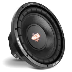 LANZAR 12in Car Subwoofer Speaker - Black Non-Pressed Paper Cone, Stamped Plastic Basket, Dual 4 Ohm Impedance, 1600 Watt Power and Foam Edge Suspension for Vehicle Audio Stereo Sound System - MAXP124D