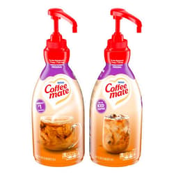 Coffee Mate Nestle Coffee mate Coffee Creamer, Sweetened Original, Concentrated Liquid Pump Bottle, Non Dairy, No Refrigeration, 50.7 oz (Pack of 2)