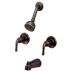 Plumb USA Trim Kit for 2-handle Shower & Tub Valve, Fit Delta, Peerless Washerless Shower, with Metal Lever Handles,Oil Rubbed Bronze Finish -By Plumb USA