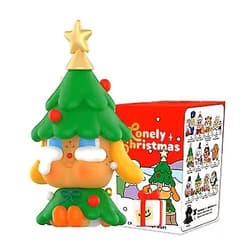 pop mart Crybaby Lonely Christmas Series 12PC Exclusive Action Figure Box Toy Bulk Box Popular Collectible Art Toy Cute Figure Creative Gift, for Christmas Birthday Party Holiday Christmas 12PC