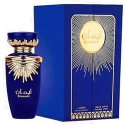 Lattafa Emaan Eau de Parfum Spray for Unisex, 3.4 Ounce