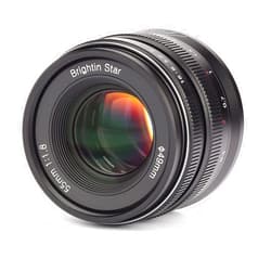 Brightin star 55mm F1.8 Full Frame Manual Focus for Nikon Z Mount Mirrorless Cameras,MF Large Aperture Prime Standard Fixed Focal Lens, Fit for Z-6II, Z-7II, Z5, Z50, Z9, Z50, Z-FC, Z30(Black)