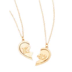 Hot Topic Melanie Martinez K-12 Best Friend Necklace Set GOLD NONE