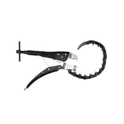 QWORK Tailpipe Cutter, Exhaust Tube Chain Cutter, Black Carbon Steel Chain Exhaust Pipe Cutter Tool with Pipe Cutter Chain/Cutting Wheels
