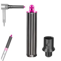 Dxyue 1.6 Inch/40MM Long Hair Curling Barrels for Dyson Airwrap Styler HS05/HS01 with Adapter Converting Hair Dryer To Airwrap Curling Iron