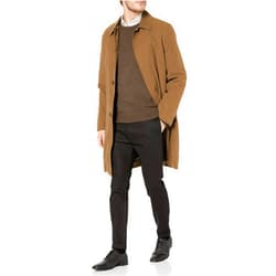 LONDON FOG Men's Durham Rain Coat with Zip-Out Body