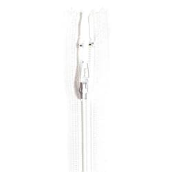 Lakesstory White Zipper Nylon Coil Zipper 22 inch Zippers for Sewing 22” DIY Zippers Supplies for Tailor Sewing Crafts