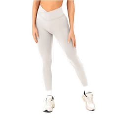 PAVOI ACTIVE Pilates Crossover Leggings for Women | Buttery Soft High Waisted V Cut Cross Waist Workout Yoga Pants | FlexFlow