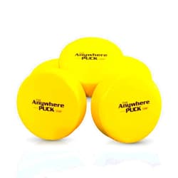 Nature Bound The Anywhere Puck Foam Hockey Training Puck (6 Pack with Drawstring Storage Bag), for Children and Adults, Indoor and Outdoor Use