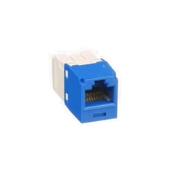 Panduit Mini-Com TX6 Plus Giga-Channel Cat6 Jack, Blue, Pack of 24 CJ688TGBU-24