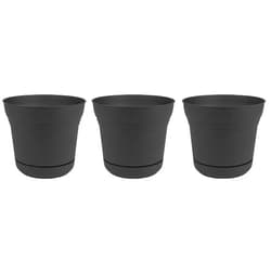 Bloem Saturn Planter with Saucer, 7