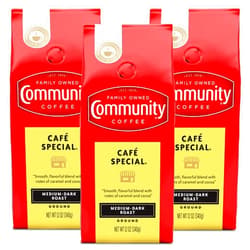 Community Coffee Café Special Medium Dark Roast Ground Coffee, 12 Ounce Bag
