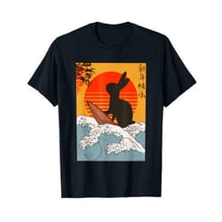 Dibble Dabble Designs Happy New Year Funny Chinese Zodiac Chinese Lunar New Year of the Rabbit T-Shirt