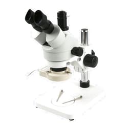 CCCCGDFGGQCKLLPHHY Industrial Trinocular Stereo Microscope Magnification Continuous Zoom 7X - 45X for LAB Phone PCB Repair Soldering