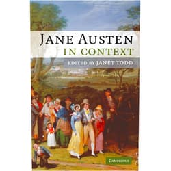 Janet Todd Jane Austen in Context (Literature in Context)