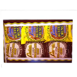 Lindens Linden's Cookies Butter Crunch and Chocolate Chips 9 each- Total 18 Packages