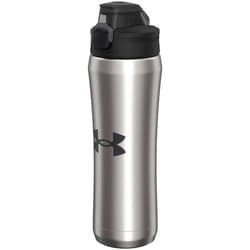 Under Armour 18oz Beyond Stainless Steel Water Bottle, Vacuum Insulated, Self Draining Protective Cap, Leak Proof, For Kids & Adults, All Sports, Gym