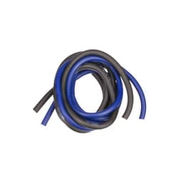 THERABAND Resistance Tubes, Professional Latex Elastic Tubing For Upper & Lower Body, Core Exercise, Physical Therapy, Lower Pilates, At-Home Workouts, & Rehab, 5 Foot, Blue & Black, Advanced Set