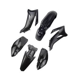 MEndip Motorcycle Fairing for Yama&ha TTR110 TTR 125 2008 2009 2010 2011 2012 2013 2014 2015 & 110-200CC Dirt Bike Fairing Body Kit, Black