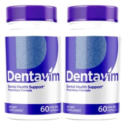 LIVORKA (2 Pack) Dentavim, Dentavim Capsules, Dentavim Advanced Formula Pills, Dentavim All Natural Vitamins for Oral Protection, Dentavim Reviews, 120 Capsules for 2 Months