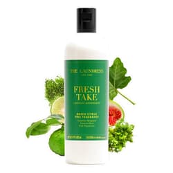 The Laundress Fresh Take Luxury Laundry Detergent, Long-Lasting Green Citrus Fragrance up to 7 Days of Scent, BioRadiance Enzyme Technology, Keep Clothes Vibrant for Longer, USDA Biobased, 15 Loads