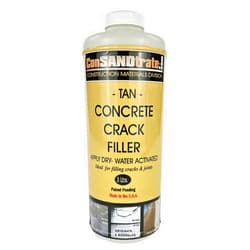 ConSandtrate Concrete Crack Filler - Tan - 3 lb. (Single Bottle) for Filling in Concrete Cracks on driveways, walkways and patios