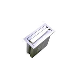 Bobrick B-526 Paper Towel Dispenser, 12 3/4 x 6 TrimLine Series Countertop Mount - Satin Finish Stainless Steel