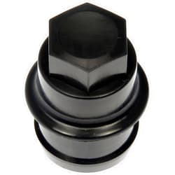 Dorman 611-949 Wheel Fastener Cover Compatible with Select Chevrolet/GMC Models, Black, Pack of 10