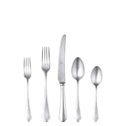 MEPRA, DOLCE VITA CUTLERY SET, 5 PIECE SET, PEWTER FINISH