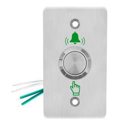 GAGALOR Waterproof IP67 Door Bell Button Switch Stainless Steel NO&NC Output