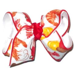 Rainbows By Paulette KB-642S Toddler Crawfish Boil with all the Fixings over White