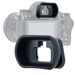 Fotasy JJC KIWIFOTOS Ergonomic Long Camera Eyecup for Nikkor Z5 Z6 Z7 Z6II Z7II, Eye Cup Eye Piece viewfinder Replace DK-29 Eyecup, Soft Silicone, 50 * 33 * 21mm, Compatible with Nikon Z6 II Z7 II Z6 Z7 Z5