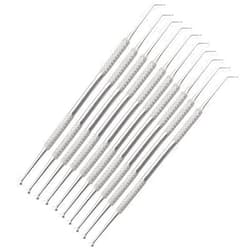 AAProTools AA PRO 10 PCS Dental Ball Burnisher 751-27/29 Composite Amalgam Plastic Filling RESTRORATIVE Instruments A+ Quality