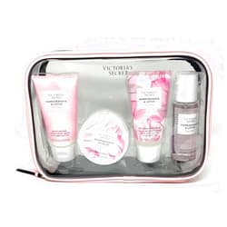 Victoria's Secret Pomegranate & Lotus The Balance Starter Kit Gift Set Body Wash, Scrub, Lotion, Mist