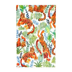 YETTASBIN Vintage Tigers Kitchen Dish Towel 4 Pack, Soft Absorbent Dishcloths Reusable Hand Towel Washable Tea Towels for Home Kitchen Bar Table Decor, 28 x 18 Inch