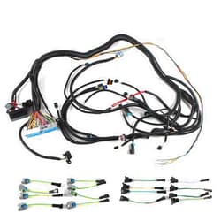 Daysyore W/4L60E Standalone Wiring Harness - with EV1 EV6 Injector Plug Fits for 1997-2006 GM LS1 VORTEC DBC 4.8L 5.3L 6.0L Transmission Wiring Harness Kit,with 3 Month Warranty