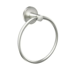 Moen Y5785BN Modern Bathroom Hand Towel Ring, Brushed Nickel