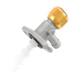 A+ Moto Fuel Tap Tank Gas Valve Petcock Switch for KTM 50 65 SX 50cc 65cc Mini PRO SR JR Adventure XC 50SX 65SX, silver