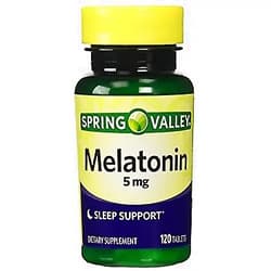 Spring Valley Melatonin 5mg Twin Pack (Two 120ct bottles) by Spring Valley