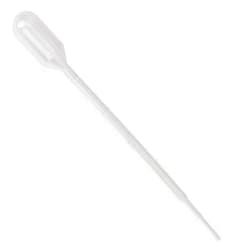Karter Scientific Transfer Pipette, 3.0ml, Small Bulb, Graduated to 1ml, 140mm, STERILE, Individually Wrapped, Karter Scientific 220T2 (Pack of 100)