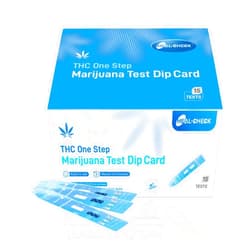 HEAL-CHECK 15 Pack Drug Test Kit Marijuana, Individually Wrapped Single Panel THC Screen Urine Drug Test Kit with 50 ng/ml Cut Off Level, Marijuana Drug Test for Home Use, Accurate Results in 5 Minutes
