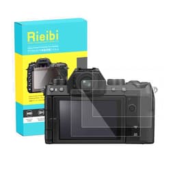 Rieibi (3 Packs) Rieibi Screen Protector for Fujifilm X-T30 X-S10 X-T10 X-T20 X-T30 II X-T100 X-A1 X-A2 X-E3 Camera, Tempered Glass Film for Fuji XS10 XT10 XT20 XT30 XT100 XT30 II X-A1 X-A2 X-E3 Anti-Scratch
