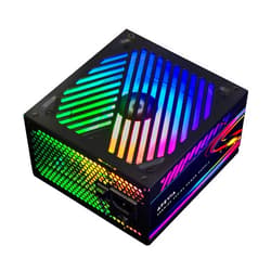Apevia ATX-PM850W PCIe 5.0 ATX 3.0 Ready Premier 850W 80+ Gold Certified, Active PFC ATX Semi-Modular Gaming Power Supply, 366 RGB Light Modes