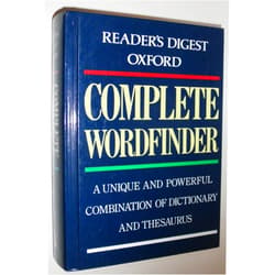 By Reader's Digest Editors (Author) Reader's Digest Oxford Complete Wordfinder